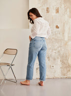 JEANS NOVIA AZUL PAIGE PETITE MENDIGOTE