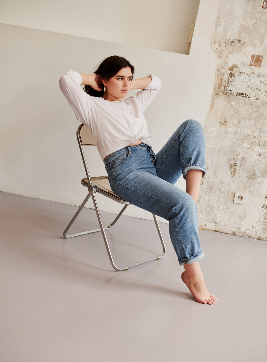 JEANS NOVIA AZUL PAIGE PETITE MENDIGOTE