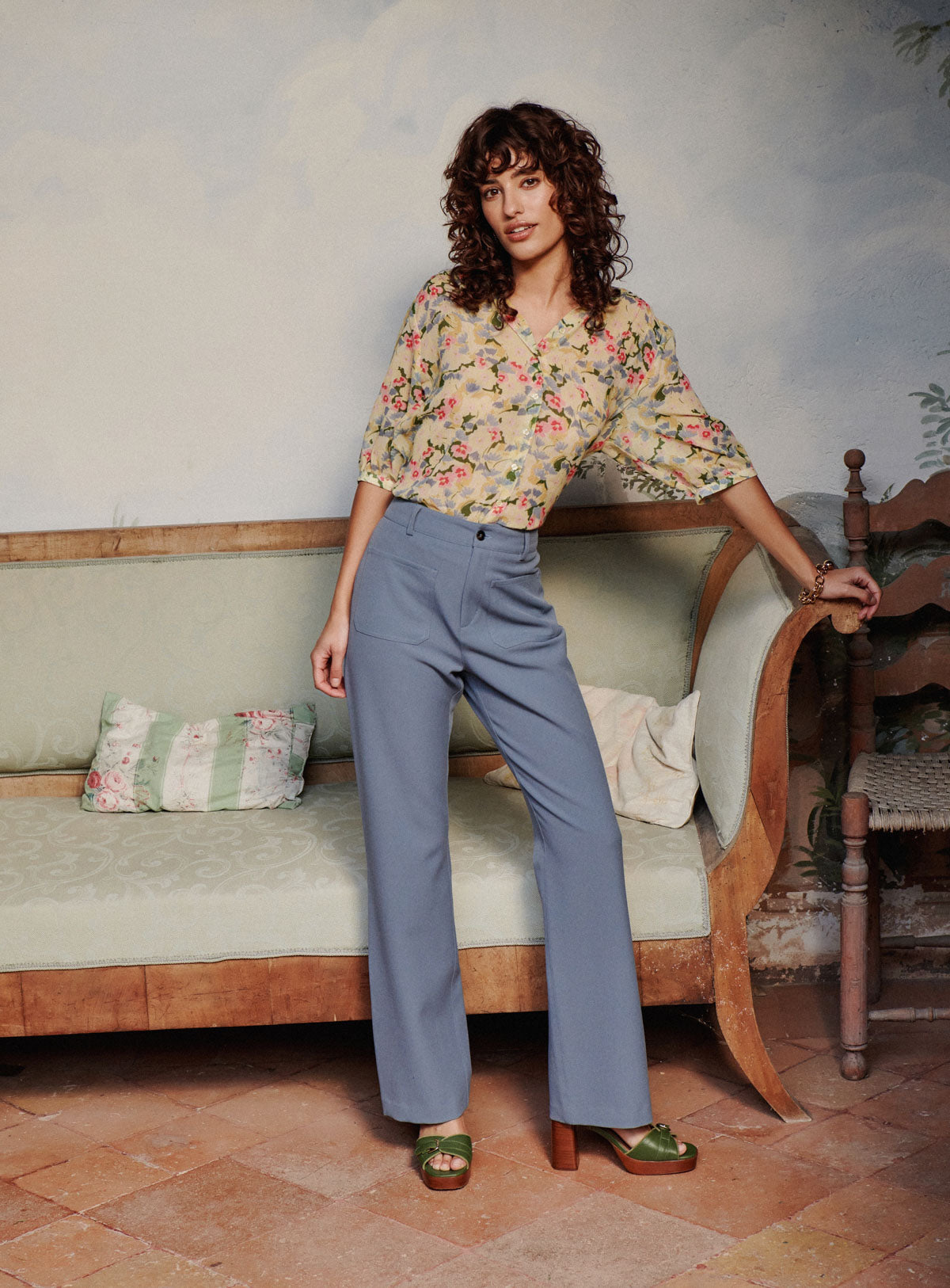 Pantalon Petra - Acier