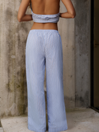 Blue Stripes Pants | Homewear | Noo