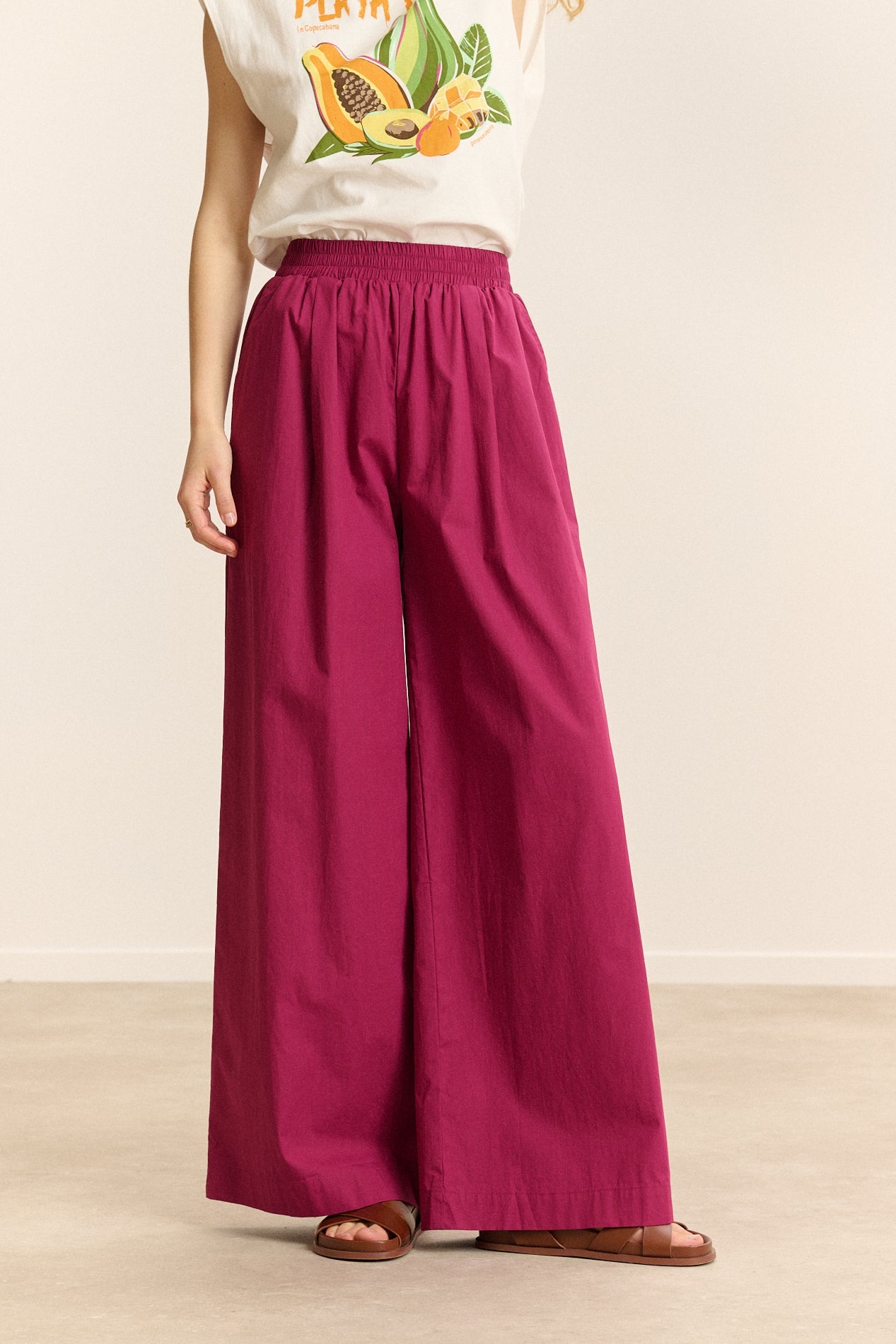 Pantalon Colas - Grenat