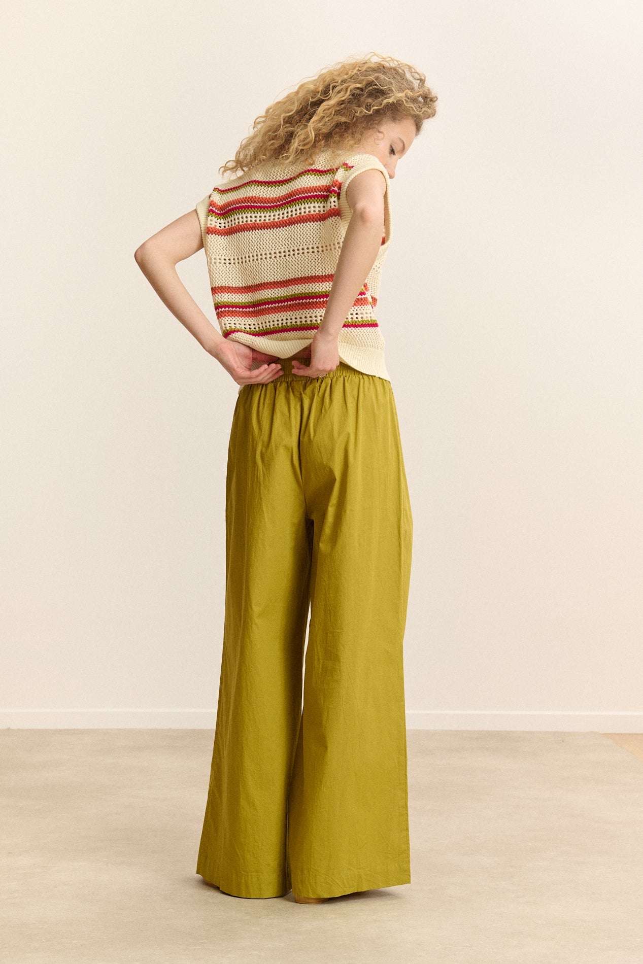 Pantalón Colas - Oliva