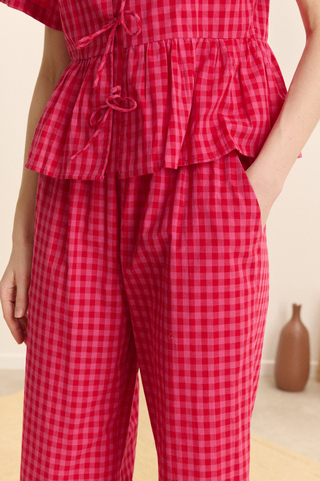 Pantalon Coline - Rose