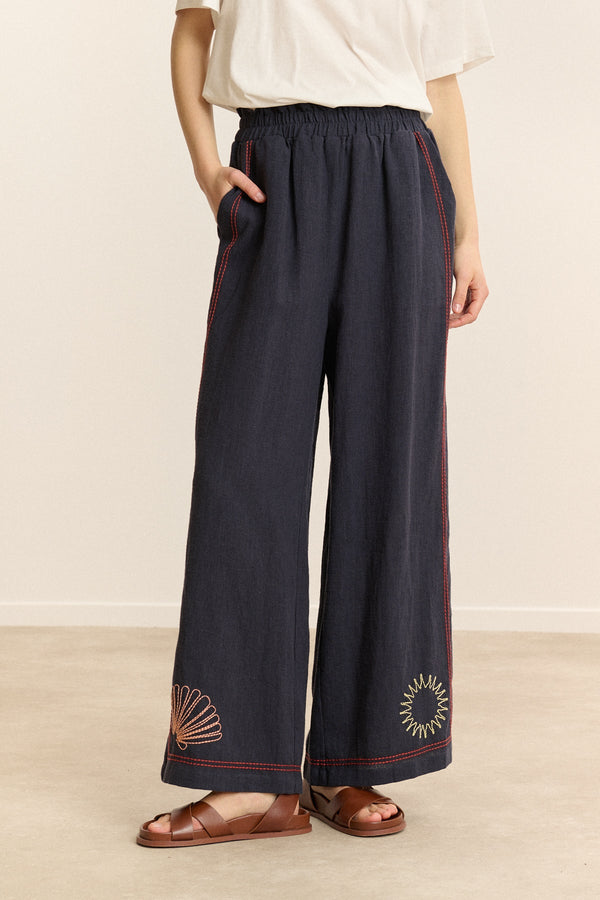 Pantalones Conor - Azul marino