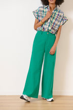 Pantalon Victorine - Turquoise