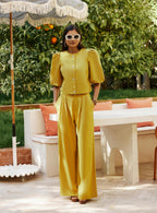 Pantalones Diane - Ocre