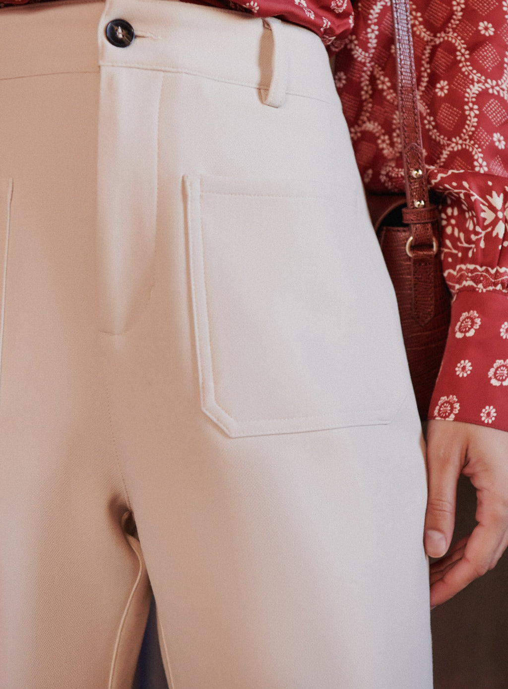Pantalon Petra - Creme