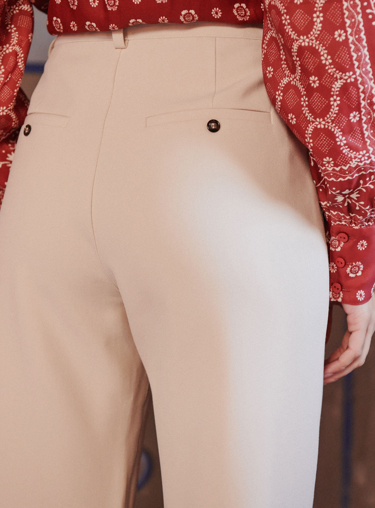 Pantalon Petra - Creme