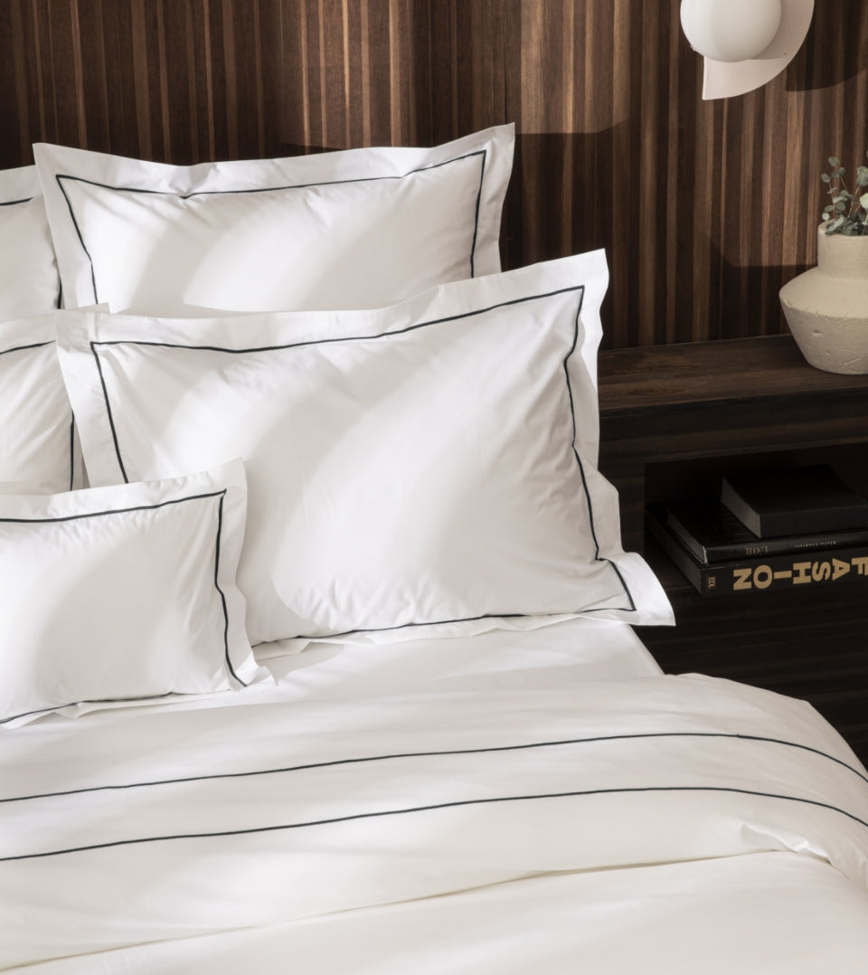 Duvet Cover - 100% Cotton Percale Bourdon - 11 Colours