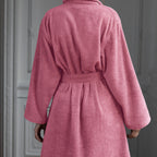 Éponge Unie - Peignoir - Blush