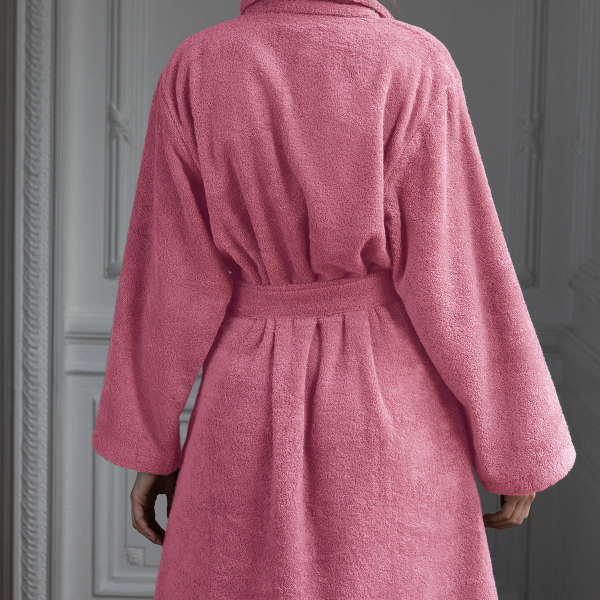 Éponge Unie - Peignoir - Blush