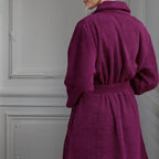Éponge Unie - Peignoir - Lilas