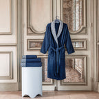 Galante - Bathrobe - Navy Blue