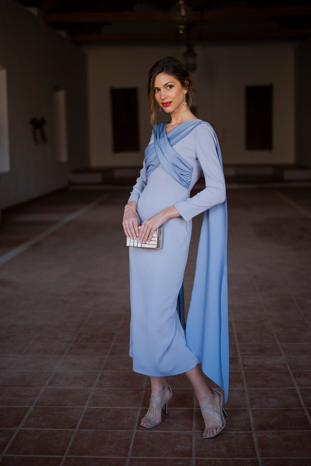 Robe Penélope - Bleu