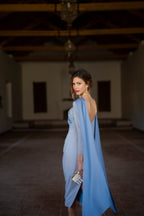 Robe Penélope - Bleu