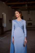 Robe Penélope - Bleu