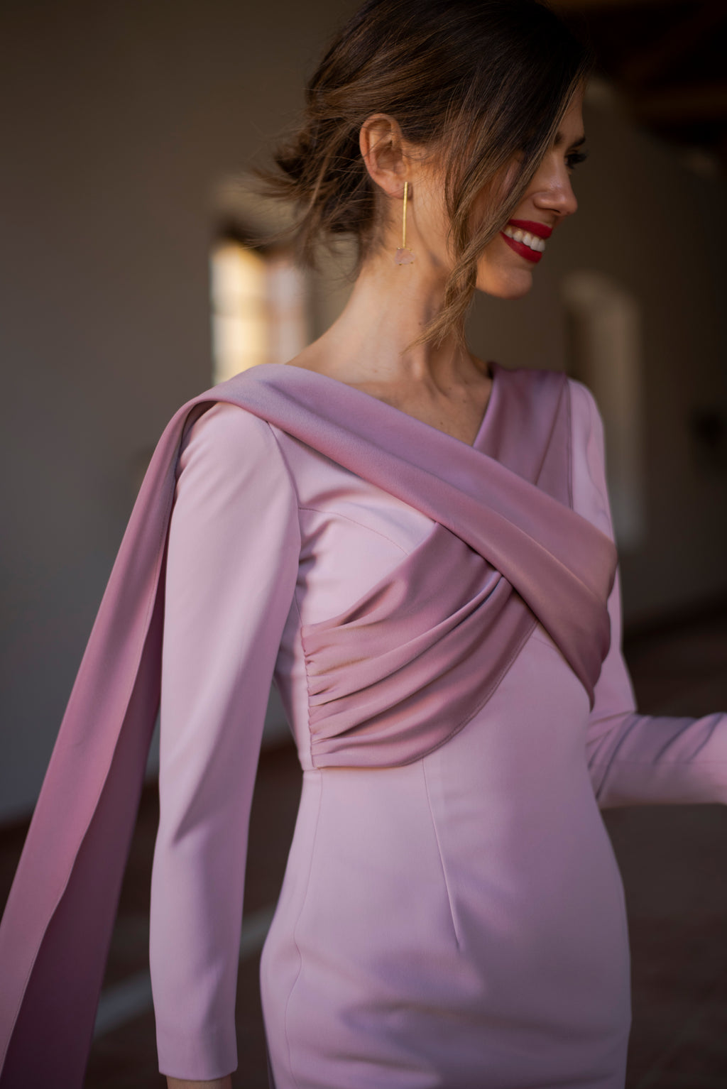 Robe Penélope - Rose