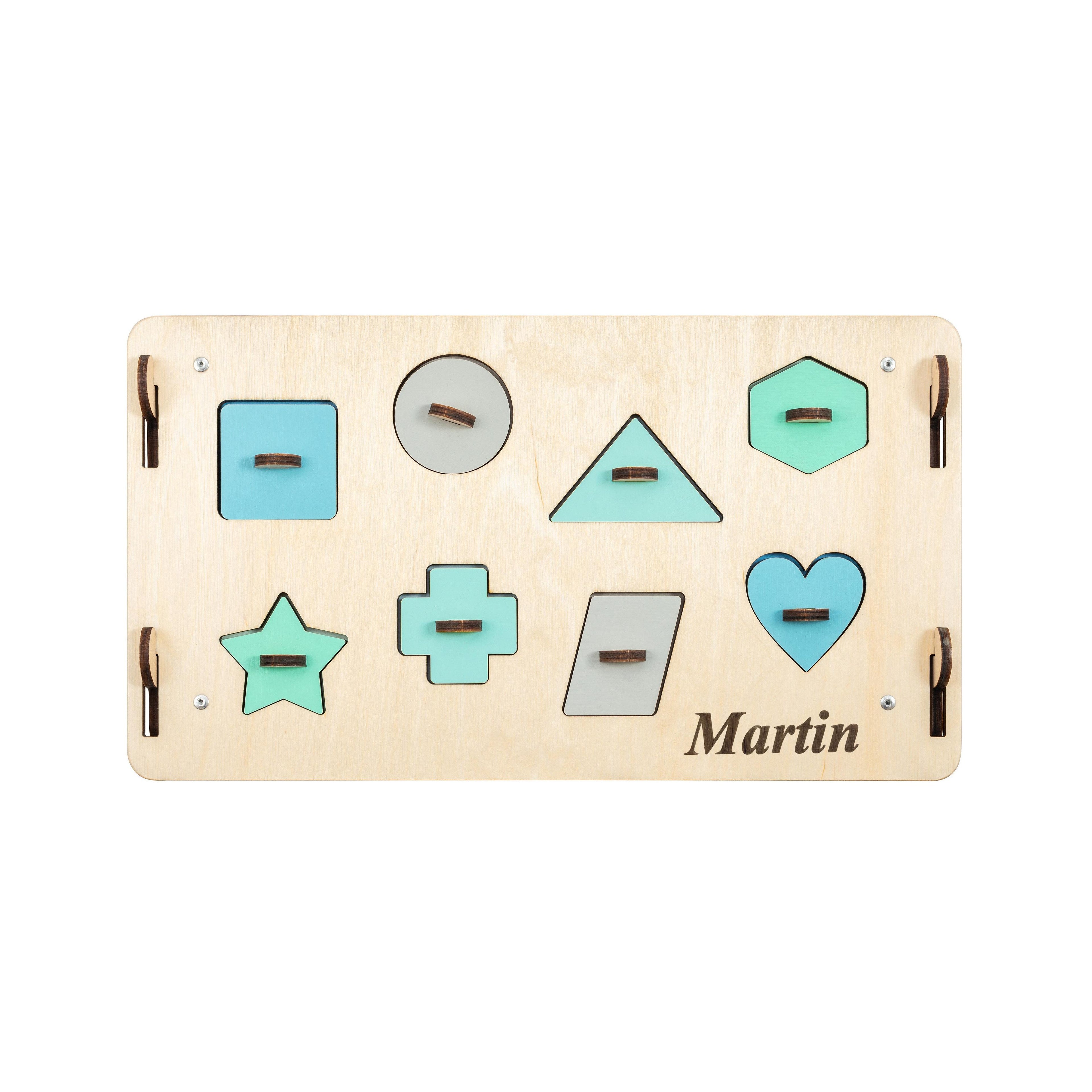 Busy Board Casita Educativa De Madera – Natura