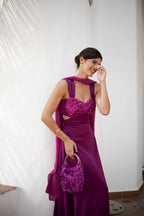 Robe Pétalo - Framboise
