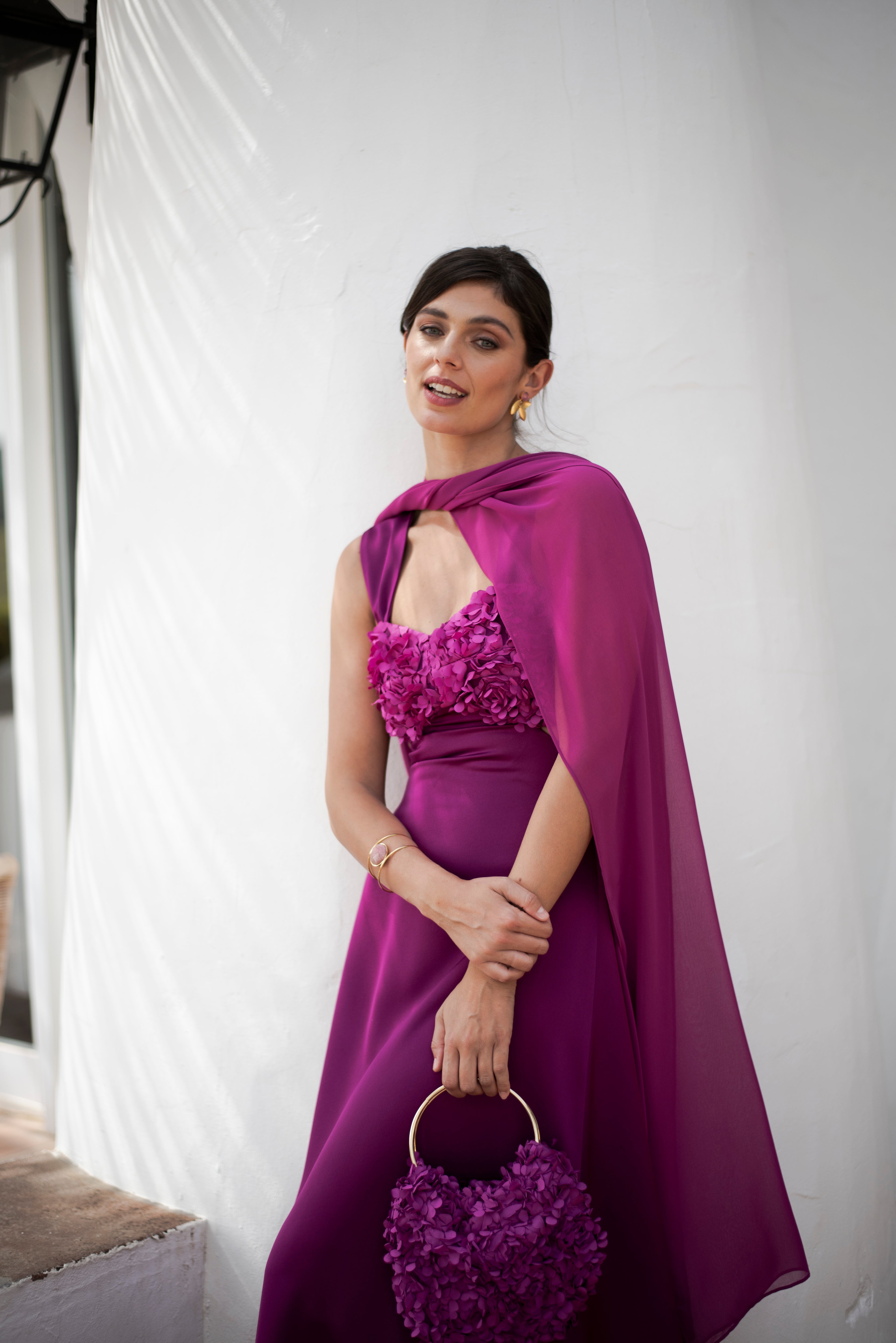 Robe Pétalo - Framboise