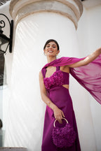 Robe Pétalo - Framboise