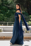 Robe Pétalo - Bleu Marine