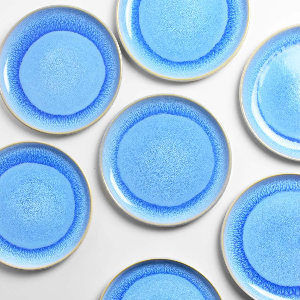 Plato pequeño - Azul Mineral
