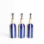 Petite Bouteille D'Huile - Bleu Linhas