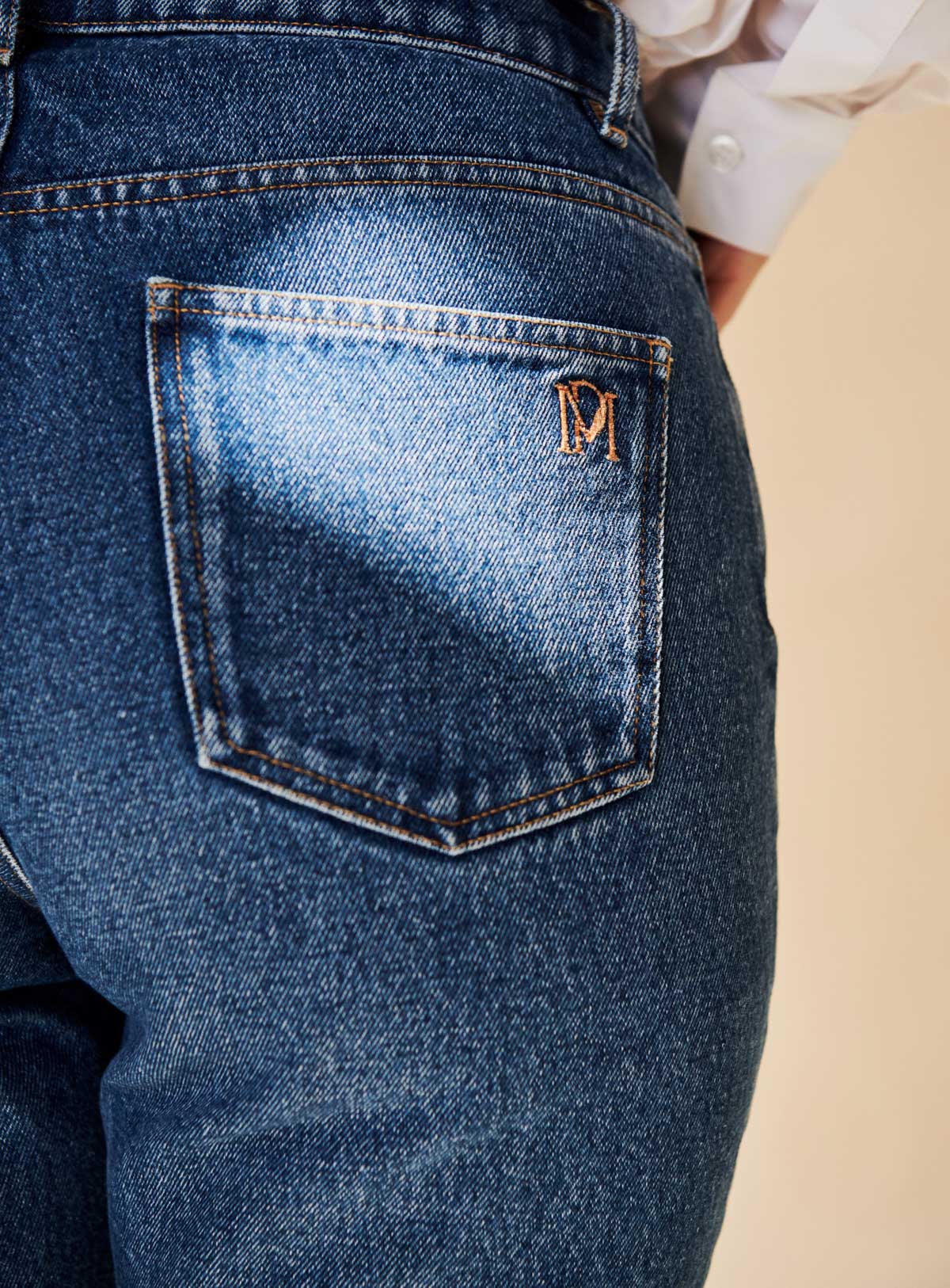 PHOEBE BLUE STRAIGHT JEANS PETITE MENDIGOTE