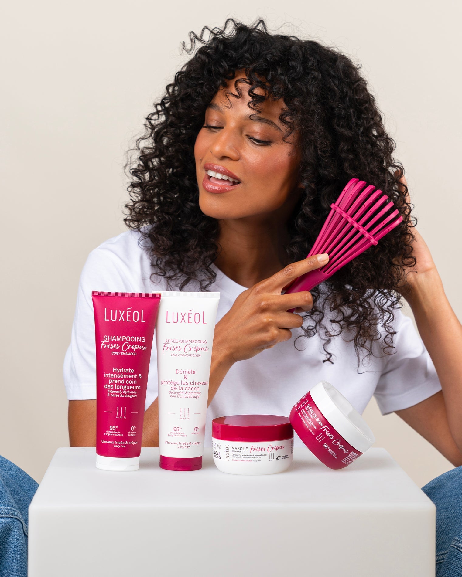 Curly to Coily Hair Routine