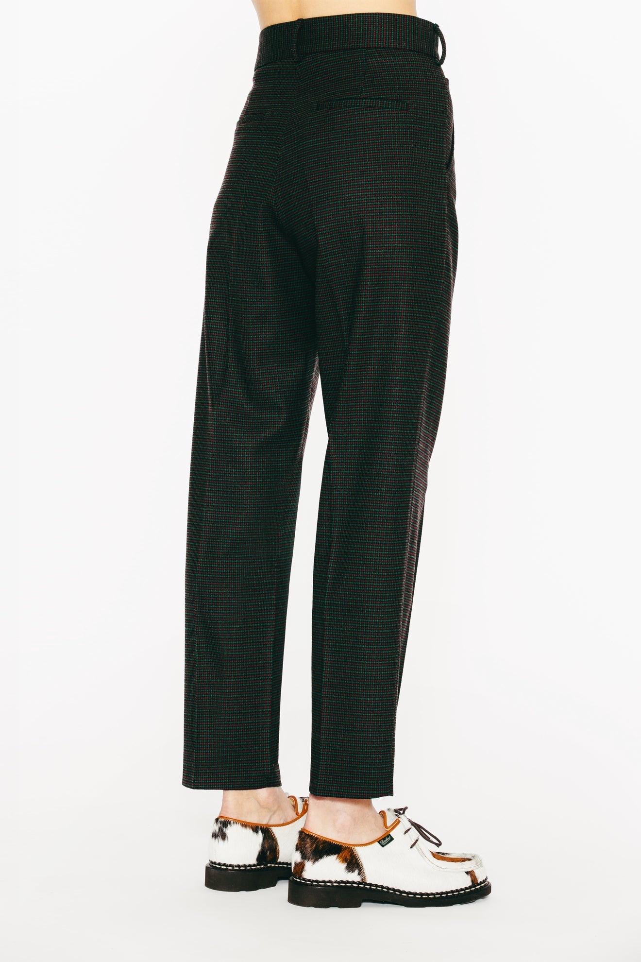 Anatole Pants - Red Check