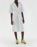 Margaux Lonnberg - Robe Hally - White Stripes