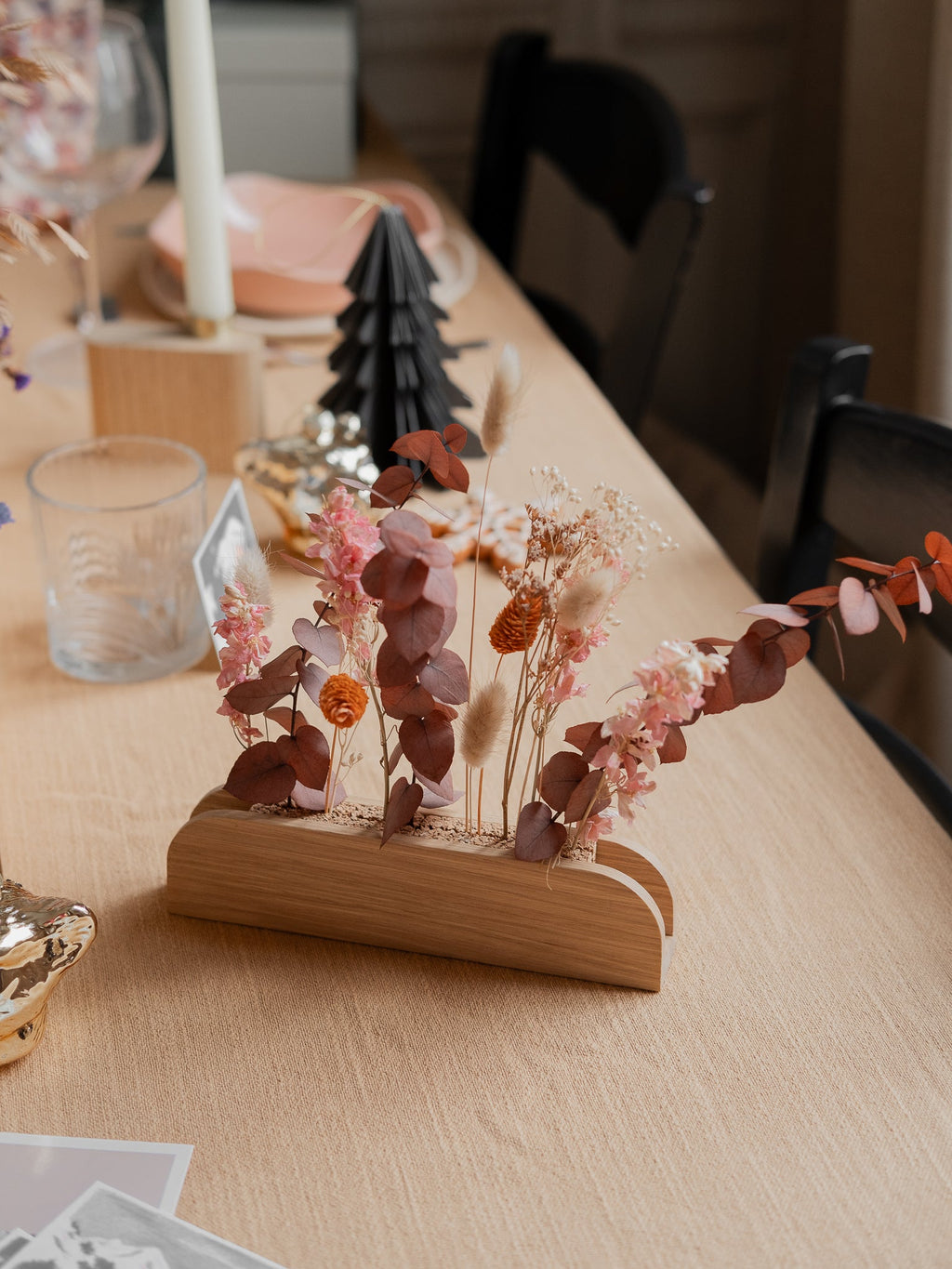 Green Woodpecker Single-Stem Vase