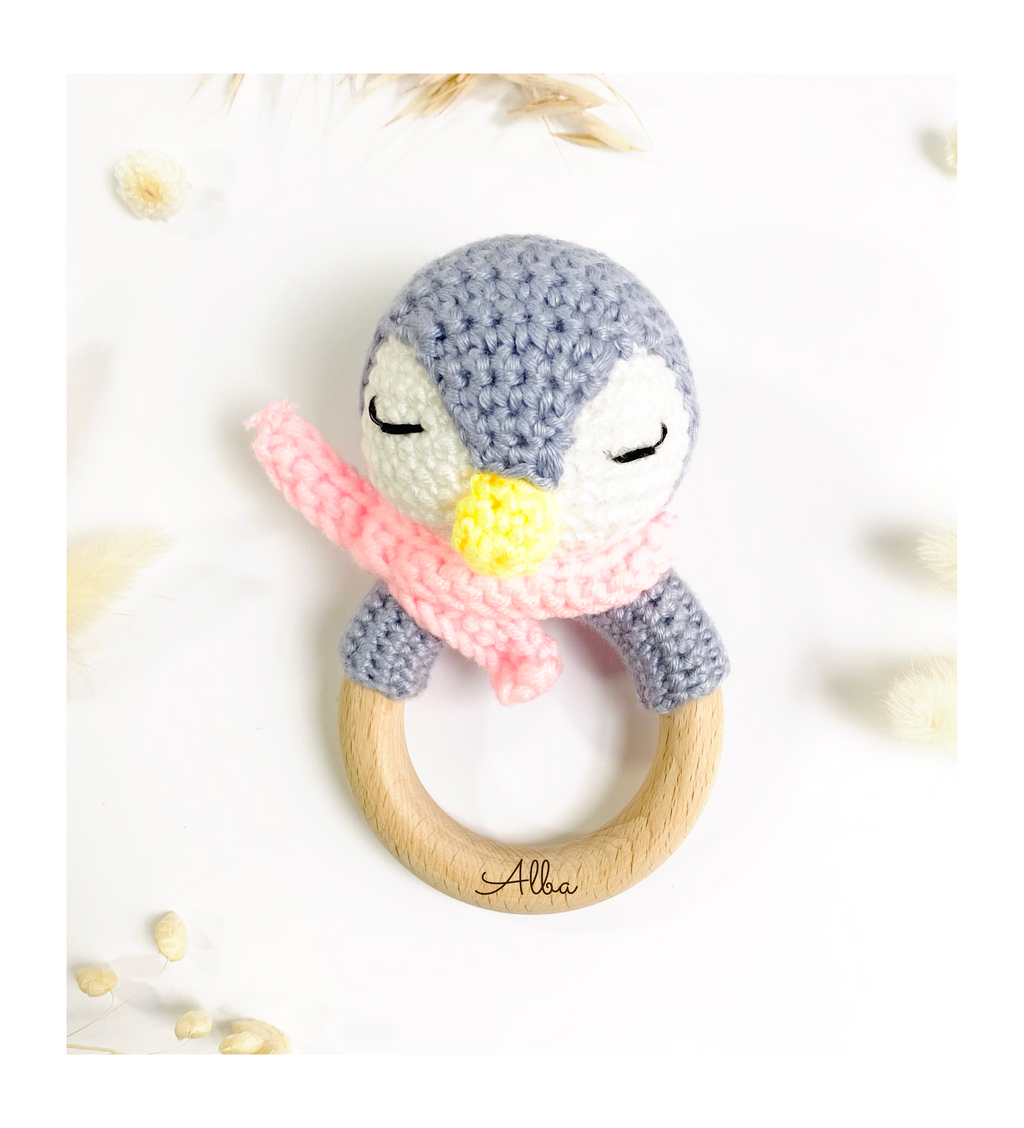 Maé The Personalized Crochet Rattle