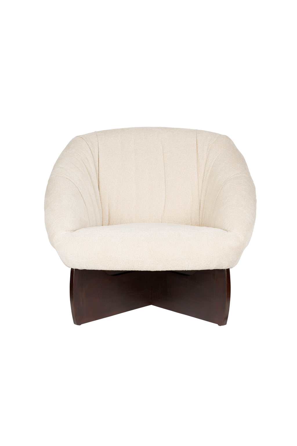 Emilius - Sillón lounge - Tela - Beige