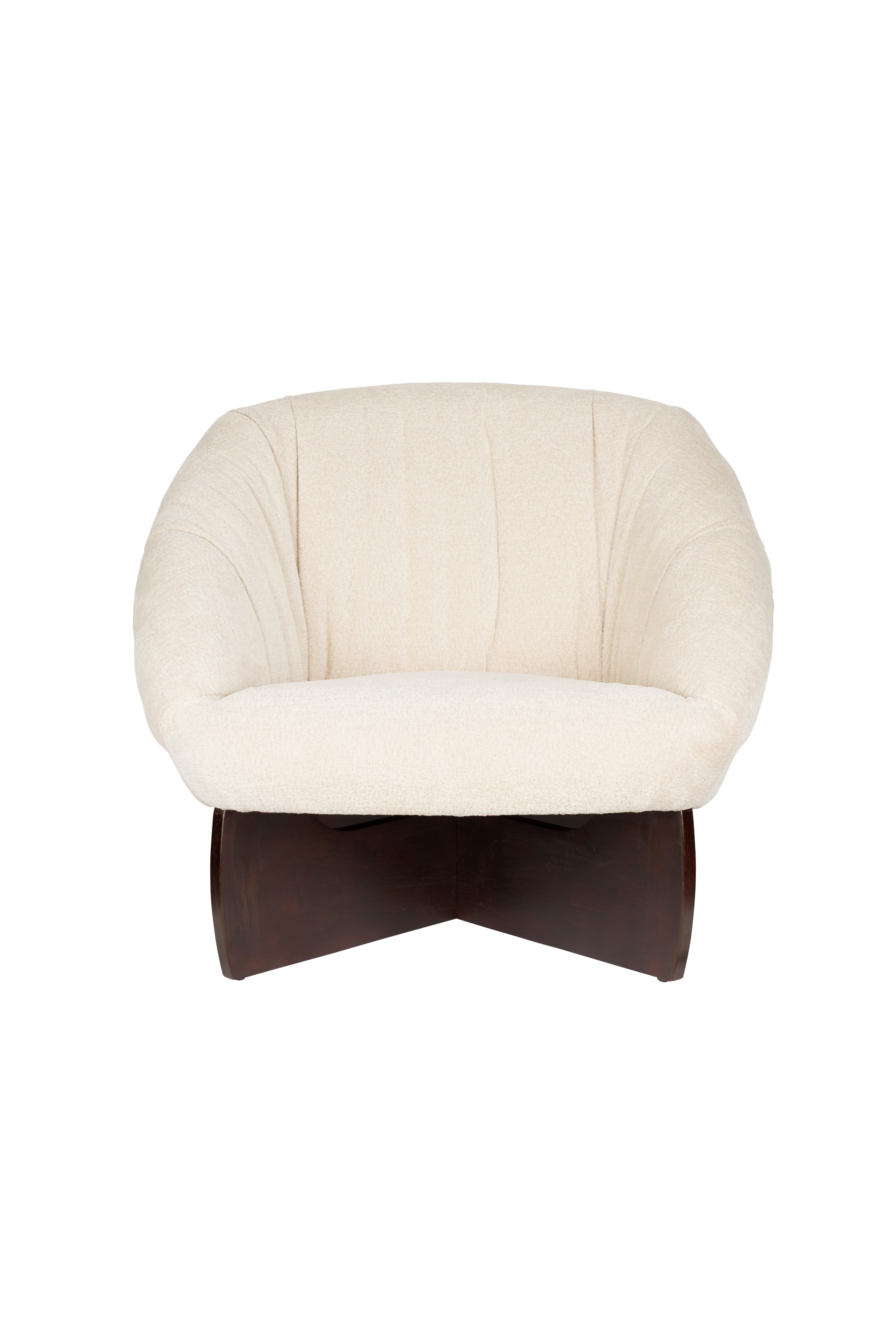 Emilius - Sillón lounge - Tela - Beige