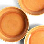 Plat De Service Rond - Terracotta Sienna
