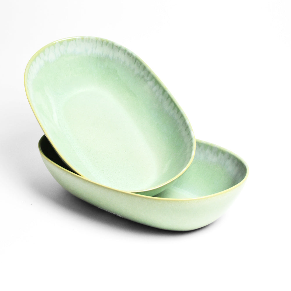 XL Serving Dish - Bold Green