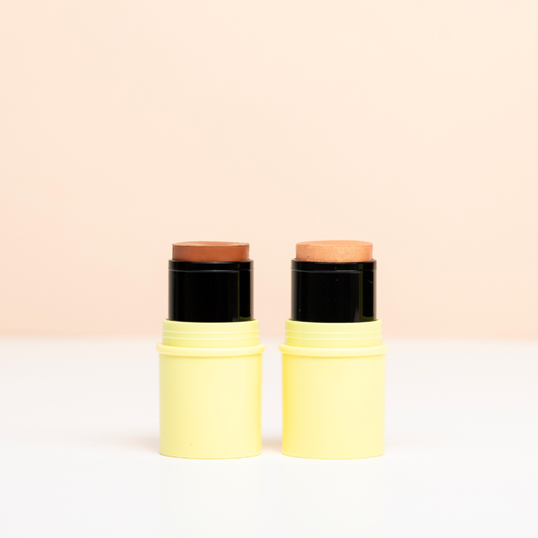 Pomponne Fantastick duo highlighter gold bronzer packshot
