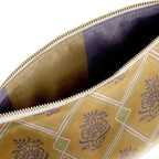 Hindi - Porte-Monnaie - Velours - Doré