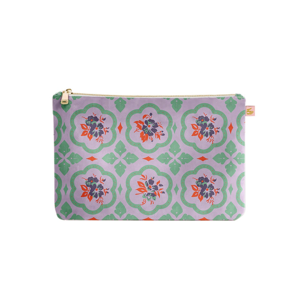 Mona - Porte-Monnaie - Velours - Lila