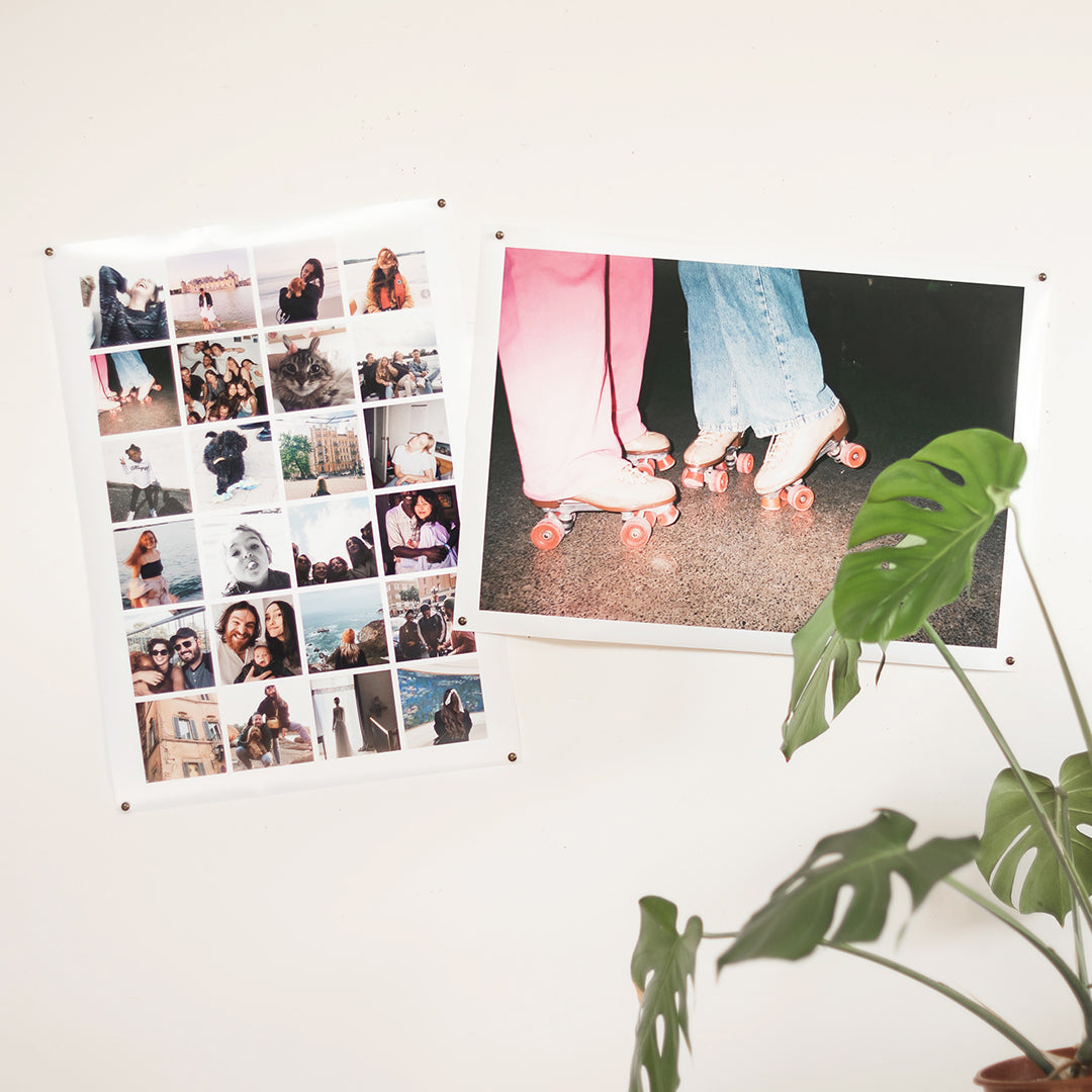 Poster Photo + Poster Texte