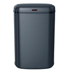 Logan - Poubelle Automatique Inox 58L - Acier Inoxydable - Gris