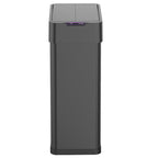 Poubelle Automatique Inox Silverlake - 70L - Noir