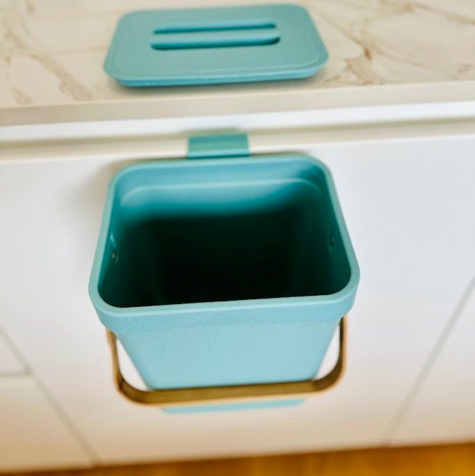 Boden - 5L Tabletop Compost Bin - Recycled Plastic - Blue