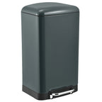 Greenwich - Poubelle À Pédale Inox 40L - Acier Inoxydable - Gris