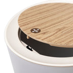 Poubelle De Salle De Bain Push Malmo - 7L - Bois