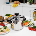 Classique - Autocuiseur À Étrier Inox 10L - Acier Inoxydable - Argent