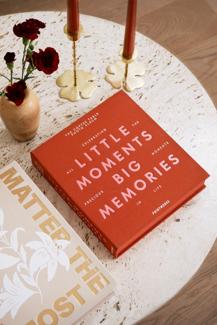 Album Photo - Petits Moments, Grands Souvenirs, Orange