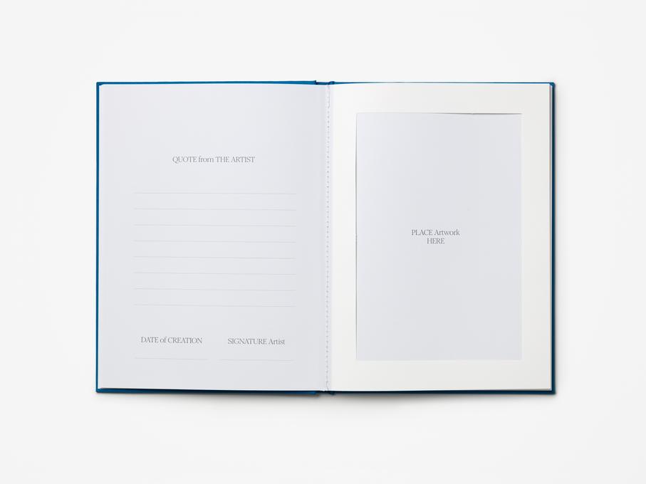 Livre Encadré - Great Art, Bleu